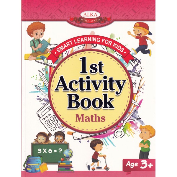 1st Activity Book - Maths - Age 3+ - Smart Learning For Kids